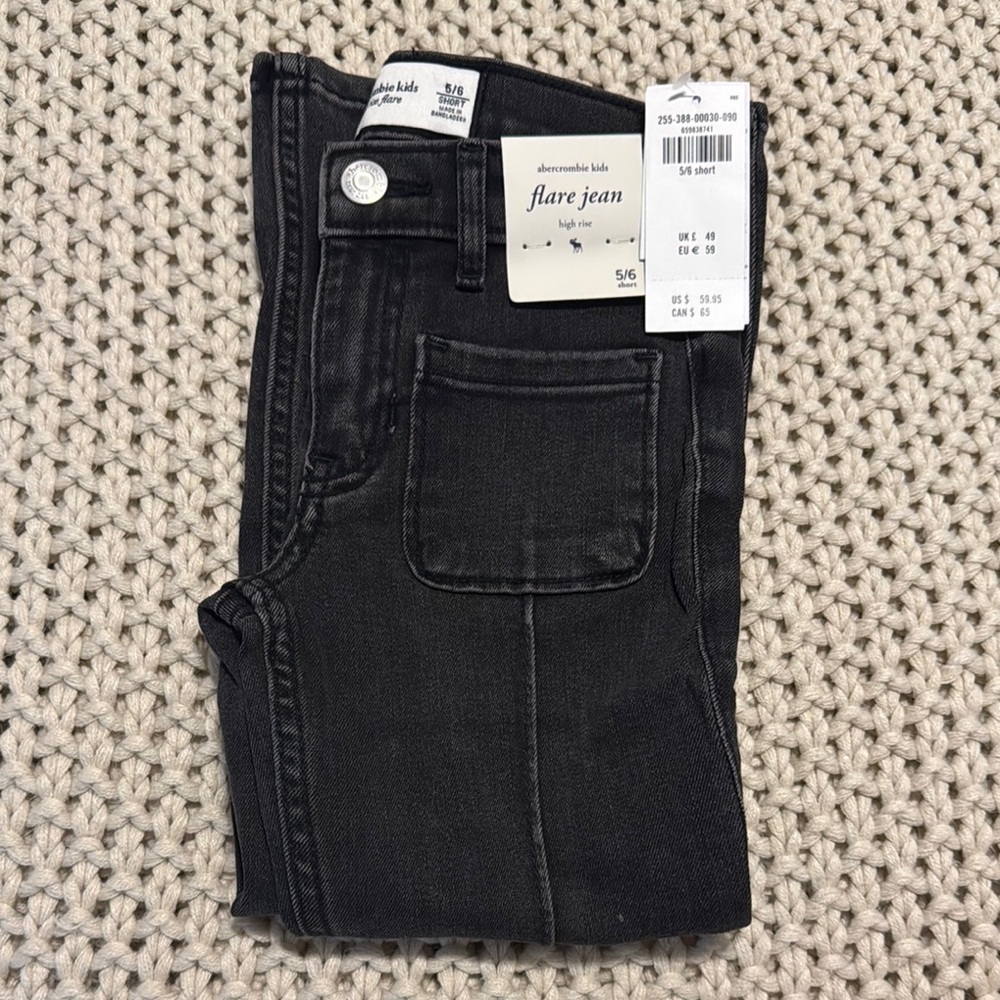 Abercrombie Kids Dark Flare Jeans